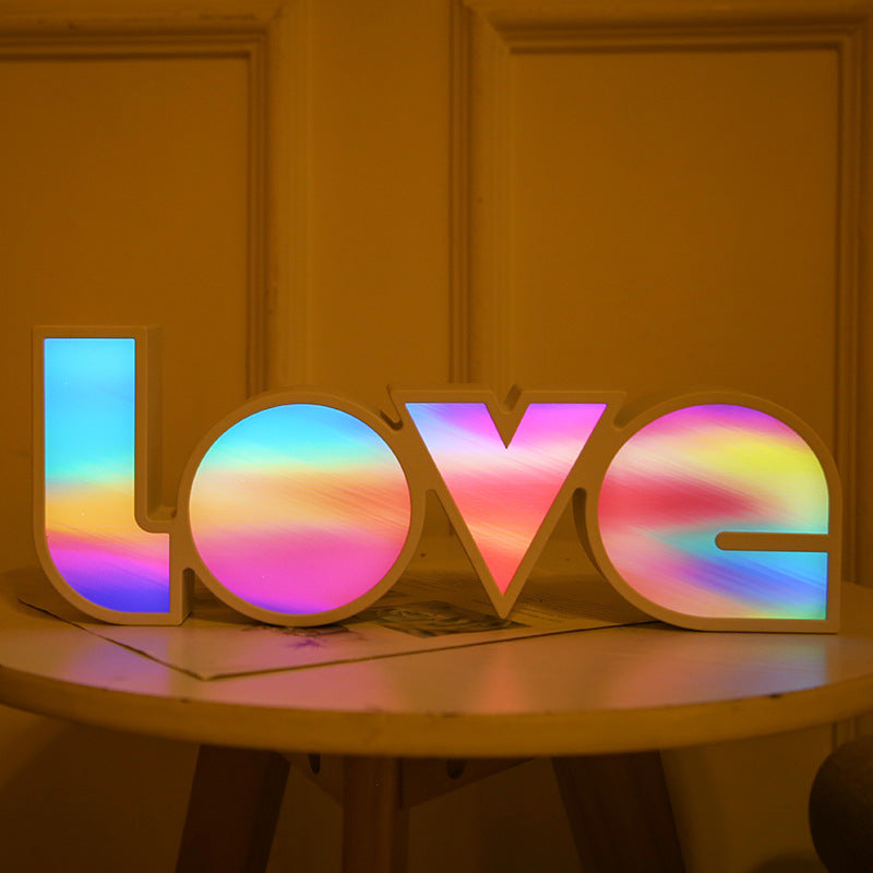 Valentinstags LED Love Lampe