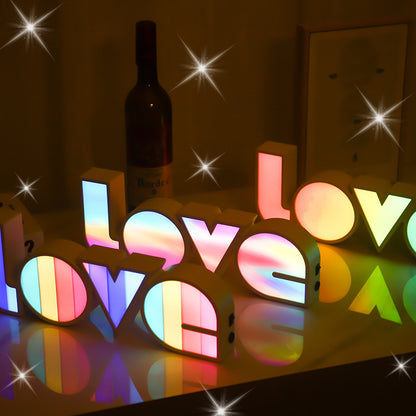 Valentinstags LED Love Lampe