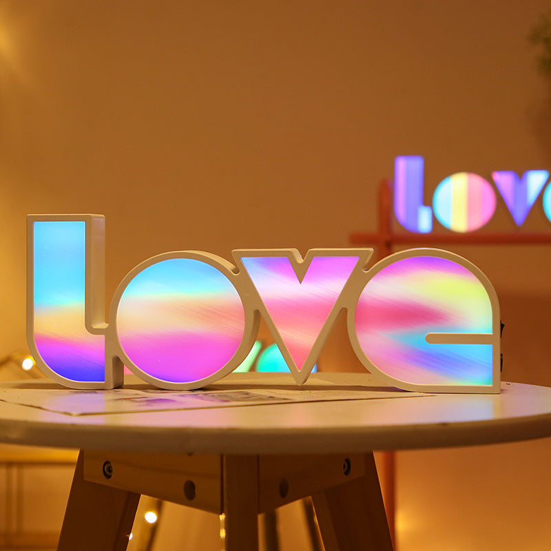 Valentinstags LED Love Lampe