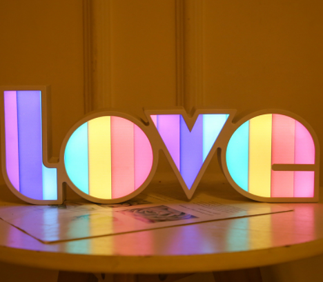 Valentinstags LED Love Lampe