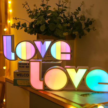 Valentinstags LED Love Lampe