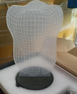 Herz-Hände 3D LED Nachtlicht